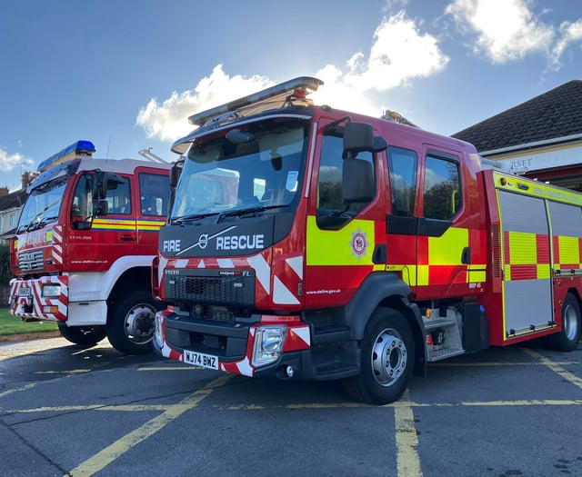 Firefighters tackle Friday the 13th blaze