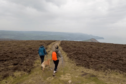 Spectacular views will be part of the Moorland Mums four-day fund-raising perambulation of Exmoor.