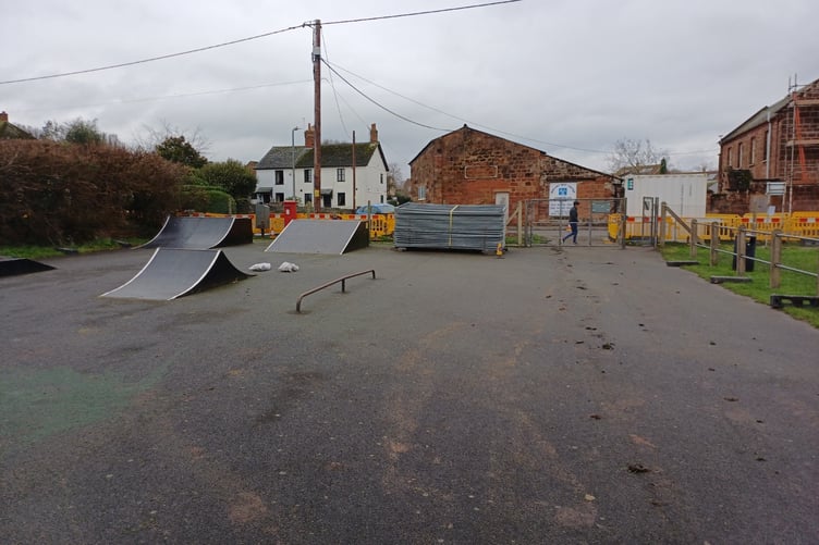 How the Henry Davey recreation ground skatepark previously looked.