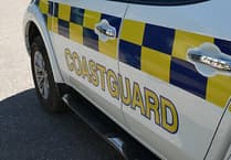 Off-duty Coastguard rescues dog owner from sea as pet dies in Watchet cliff fall
