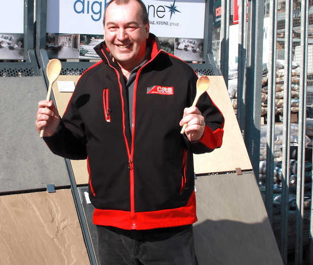 Wooden spoon saves man's life