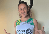 First-time marathon runner Sabrina Lomax hoping knees hold out for St John Ambulance