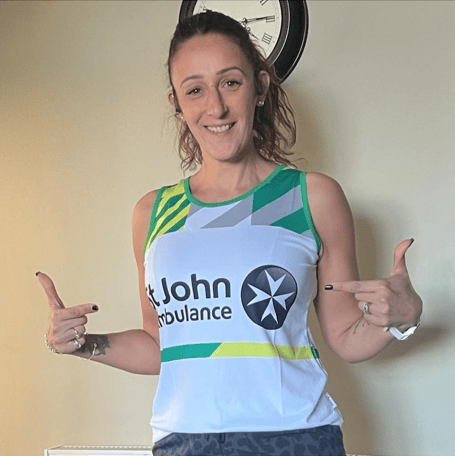 The London Marathon will be Minehead teaching assistant Sabrina Lomax's first-ever marathon as she runs to support St John Ambulance.
