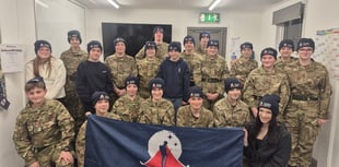 Army Cadets sleeping out for homeless charity