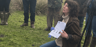 Farmers introduced to helpful dung beetles