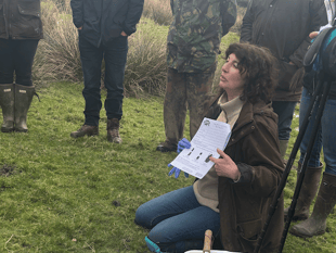 Farmers introduced to helpful dung beetles