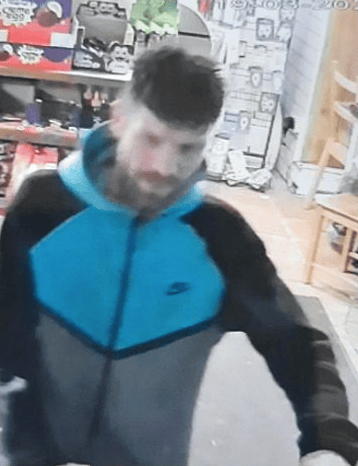 A photograph of wanted man Jack Reid, last seen in West Somerset.