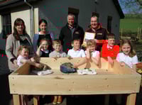 School receives new run for guinea pigs