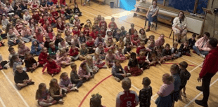 School's Red Nose Day silly styles and giggles