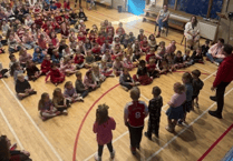 Watchet Knights Templar School goes all out for Red Nose Day