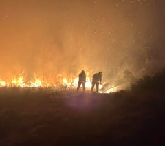 Arsonist challenging fire crews and police