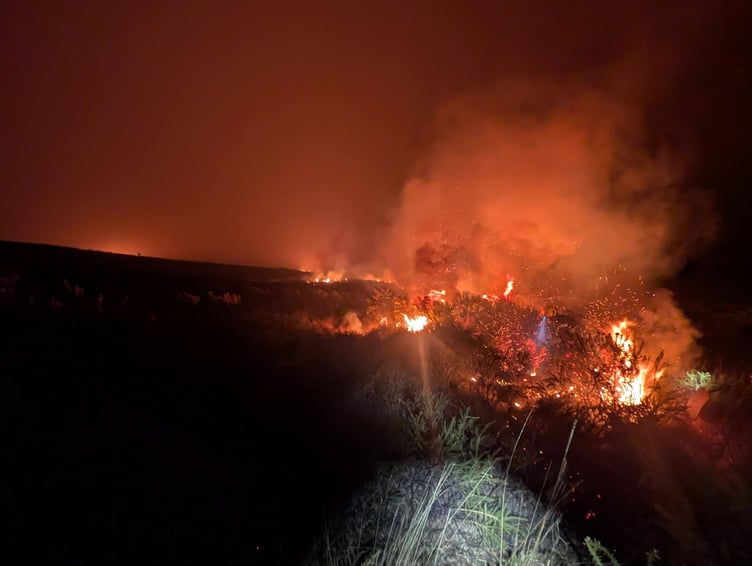 Firefighters have been called multiple times in the past year to the Anstey Common area of Exmoor.