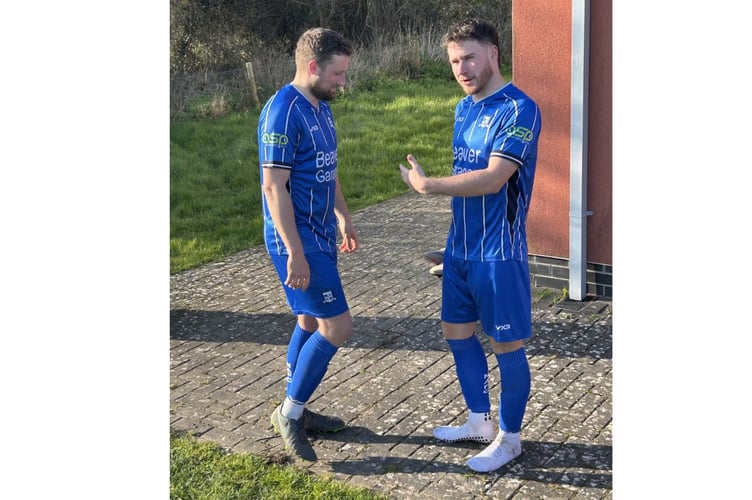 Rob and Dan Vickers, Minehead.