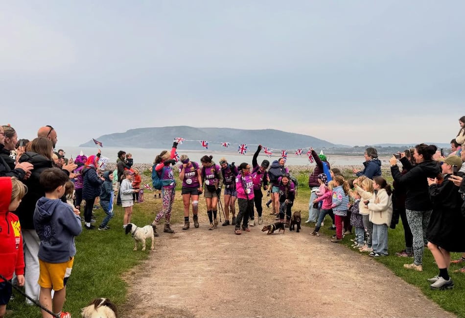 Mums' walk raises £11k for schools