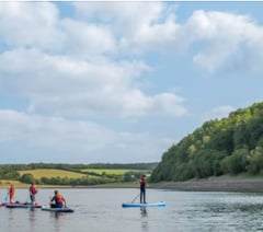 Fun for families at lakeside country fair