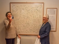 Historic moment as returning village cloth unveiled