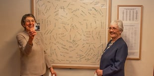 Historic moment as returning village cloth unveiled