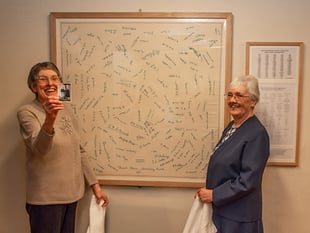 Historic moment as returning village cloth unveiled