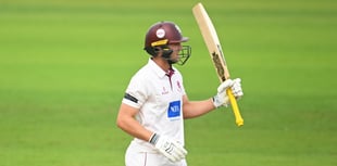 Ton-up Tom comes to the rescue of Somerset