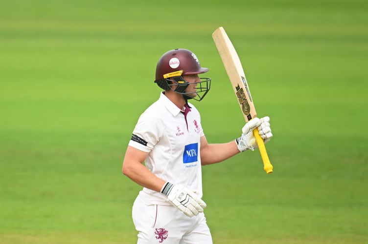 Tom Lammonby who hit 118 in the three-day friendly against Glamorgan