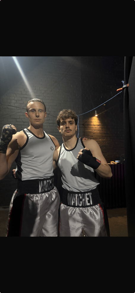 Jed Chambers (left) and Obi Cridland