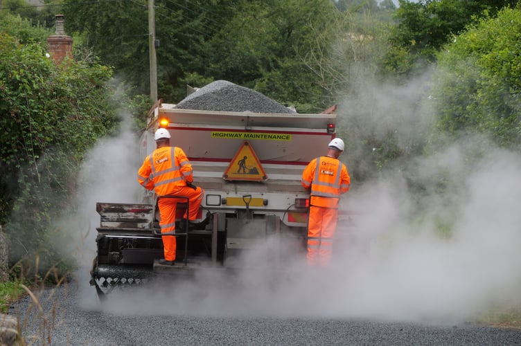 A number of West Somerset roads will see surface dressing work this spring and summer.