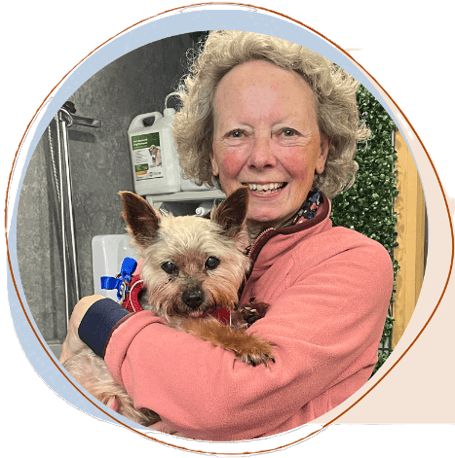 Cinnamon Trust volunteer Karen Minto is helping to organise a Minehead 'Big Walk' for dog owners to raise awareness of the charity.