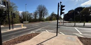 Controversial traffic lights work completed