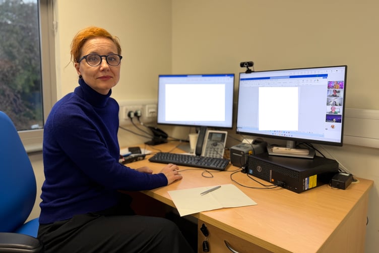 Ivona Ramoiu, one of Somerset NHS Foundation Trust’s lead dermatology clinical practitioners.