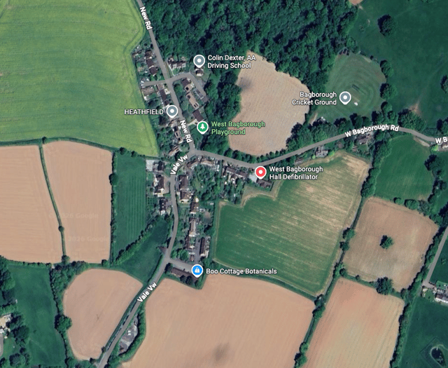 Plans for four houses in West Bagborough