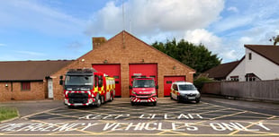 Food destroyed in kitchen fire
