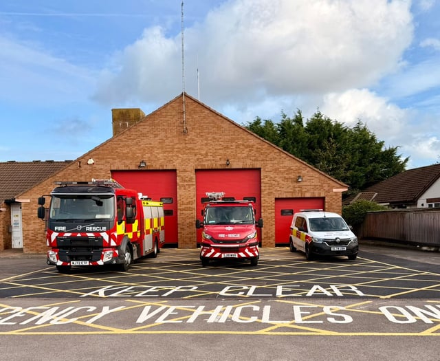 Food destroyed in kitchen fire