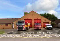 Firefighters tackle blaze in kitchen of Watchet house
