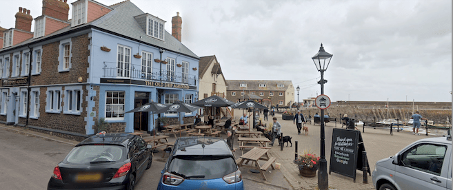 Minehead's harbourside Old Ship Aground public house is in need of a refresh say owners.