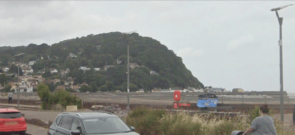 There has been confusion over which council looks after what street furniture on Minehead sea front since last year's devolution.