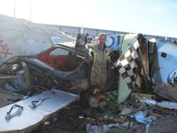 Caravan Chaos at Smeatharpe as Saunders wins spectacular event