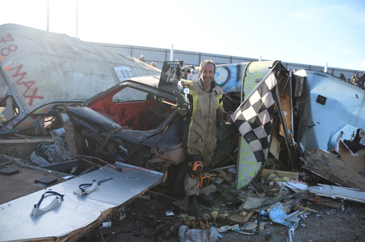 Caravan Chaos winner Phil Saunders