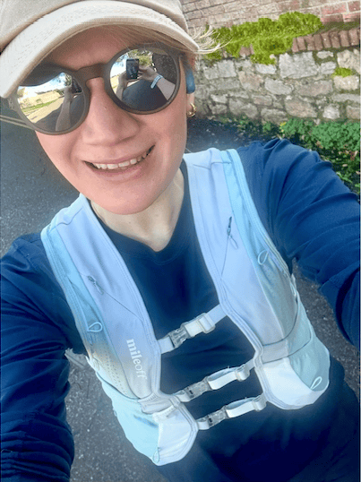 Emma Higgie is running the London Marathon to raise funds for Minehead RNLI.