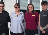 Care home staff take on coast path challenge