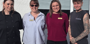 Care home staff take on coast path challenge