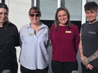 Care home staff take on coast path challenge