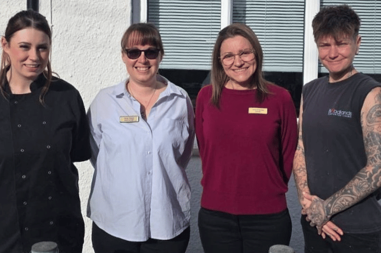 Broadlands care home staff of Minehead are taking on a challenging section of the South West Coast Path to raise funds for residents outings.