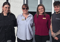Cliff top walk by Minehead care home staff to fund activities for residents