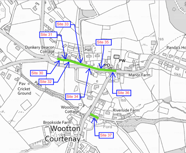 Village road closing for sewage pipe enhancement