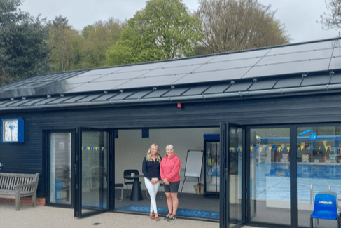 The new Pool House is ready for the start of the new season thanks to generous donation.