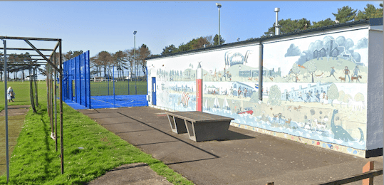 Join street artist Charlie McFarley to create mural