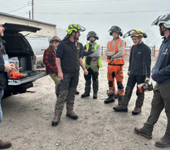 Students turn trees into treasures