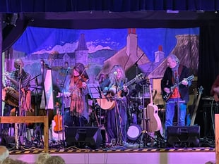 Band returns to raise information centre funds