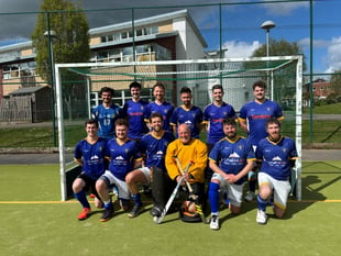 Champions end hockey season with away win