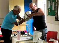 Repair café boosted  by supermarket grant